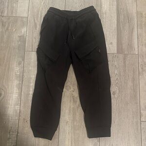Athletic Works Black Cargo Joggers for Kids